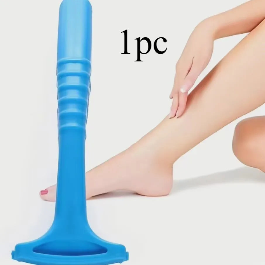 1 peça removedor de calos do calcanhar, ferramenta para remoção de pele morta dos pés, raspador de pedicure portátil em plástico para cuidados com os pés.