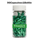 Cápsulas de sérum de Vitamina E de uso único, essência facial hidratante e nutritiva, para hidratação e cuidado da pele (90 cápsulas por frasco – 1 frasco).