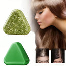 Shampoo/sabonete herbal natural feito à mão com ervas (Usman Grass), para nutrição do cabelo, controle de oleosidade, sensação refrescante e cuidado capilar que deixa o cabelo leve e macio.