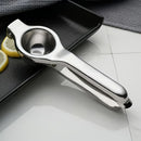 Espremedor Manual de Frutas em Aço Inox