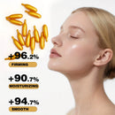 Cápsulas de sérum de Vitamina E de uso único, essência facial hidratante e nutritiva, para hidratação e cuidado da pele (90 cápsulas por frasco – 1 frasco).