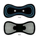 Massageador de pescoço com controle remoto, portátil, elétrico inteligente, recarregável, massageador para ombros em formato de patch (adesivo), relaxamento muscular e alívio da fadiga.