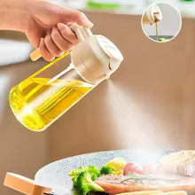 Spray de Óleo de Vidro 2 em 1 500ml para Cozinha e Churrasco