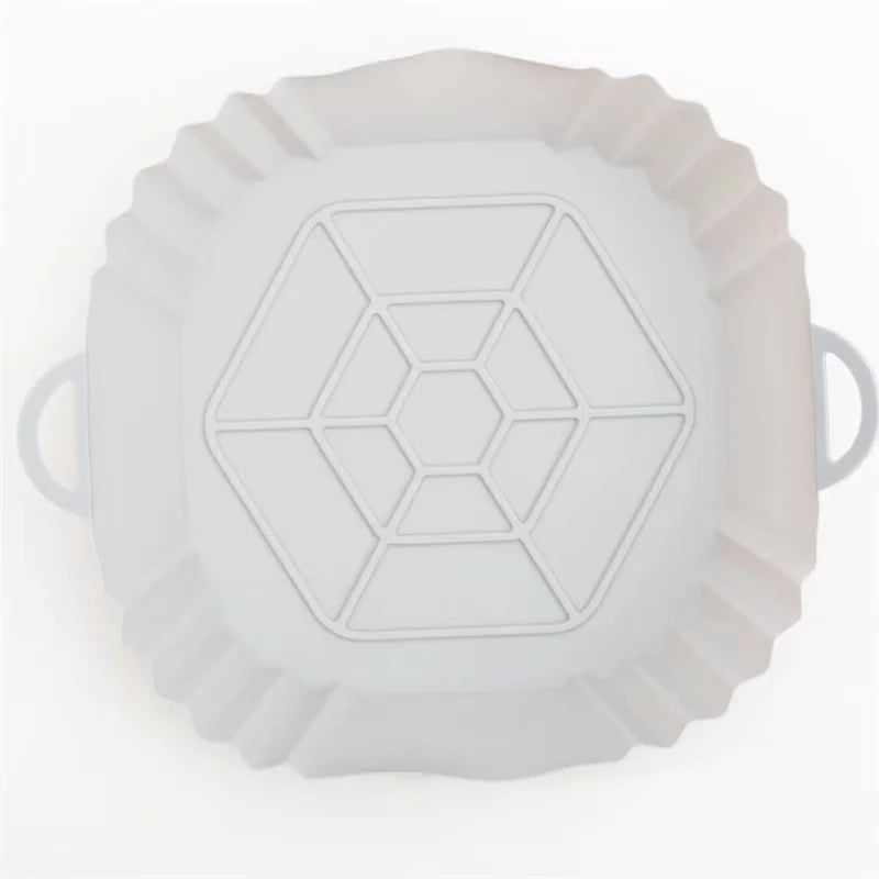 Forma de Silicone Reutilizável para Air Fryer