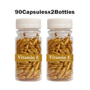 Cápsulas de sérum de Vitamina E de uso único, essência facial hidratante e nutritiva, para hidratação e cuidado da pele (90 cápsulas por frasco – 1 frasco).
