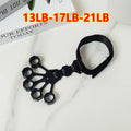 Treinador de dedos de silicone, expansor de 5 dedos e punho, para fortalecimento, recuperação e exercícios de flexão e extensão dos dedos e mãos.