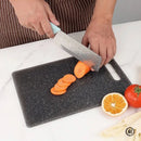 Tábua de Corte Antibacteriana PP Marmorizada para Cozinha