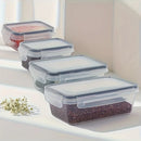 Kit 8 Potes Herméticos para Alimentos – BPA Free, Micro-ondas e Freezer