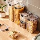 Pote Hermético para Armazenamento de Grãos e Temperos – Organizador de Cozinha