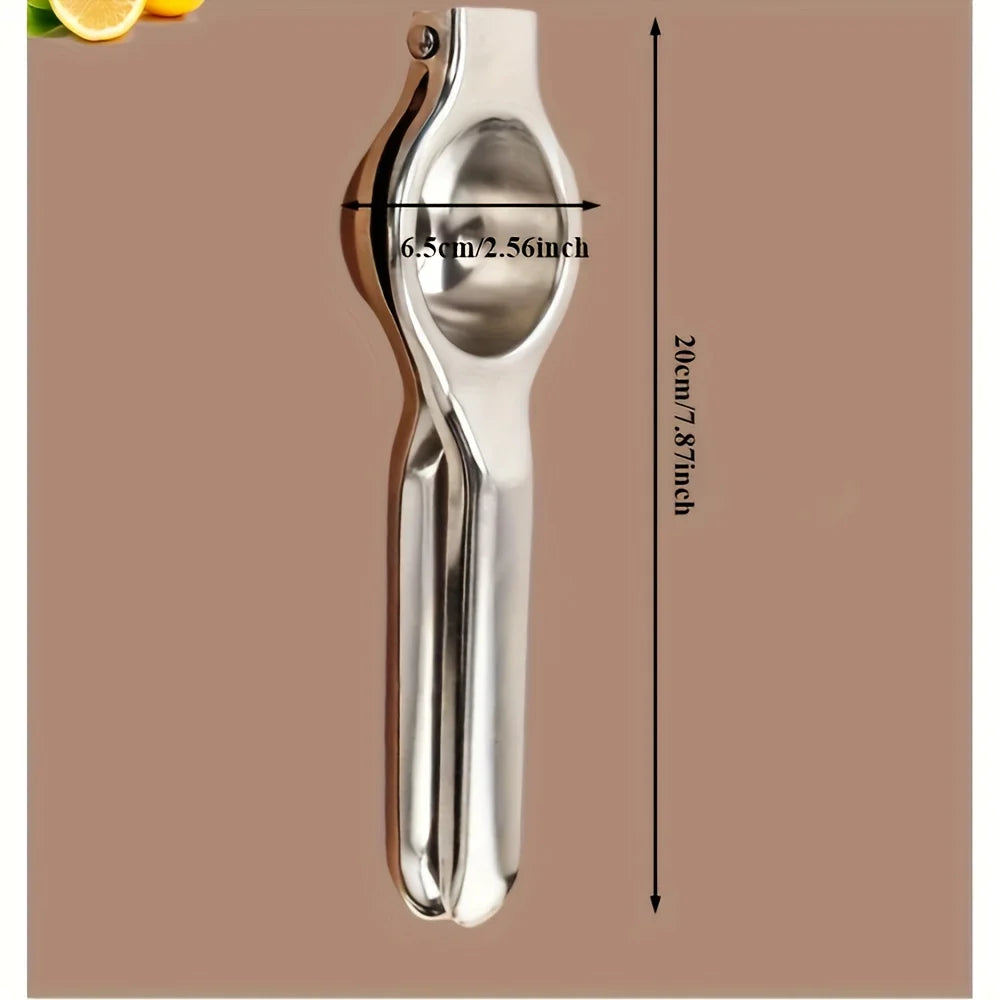 Espremedor Manual de Frutas em Aço Inox
