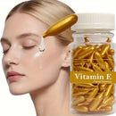 Cápsulas de sérum de Vitamina E de uso único, essência facial hidratante e nutritiva, para hidratação e cuidado da pele (90 cápsulas por frasco – 1 frasco).