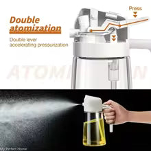 Spray de Óleo de Vidro 2 em 1 500ml para Cozinha e Churrasco