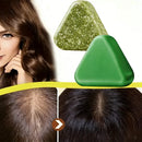 Shampoo/sabonete herbal natural feito à mão com ervas (Usman Grass), para nutrição do cabelo, controle de oleosidade, sensação refrescante e cuidado capilar que deixa o cabelo leve e macio.