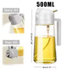 Spray de Óleo de Vidro 2 em 1 500ml para Cozinha e Churrasco