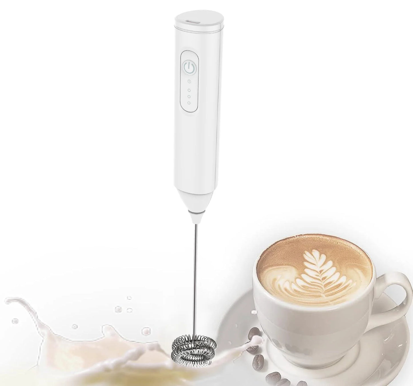 Misturador Elétrico USB para Café, Leite e Bebidas
